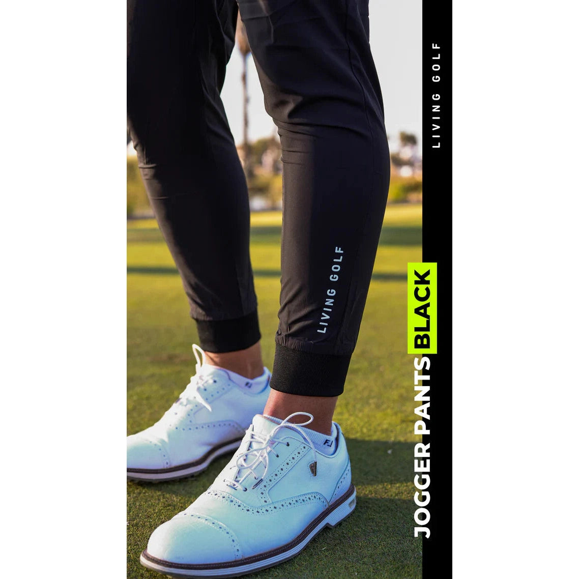 BooYaa Jogger Pants | Black - Golf Society