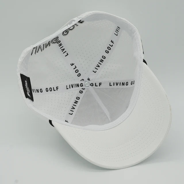 BooYaa Golf Cap | WHITE CLASSIC - Golf Society