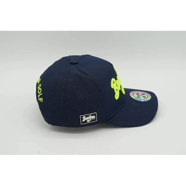 BooYaa Golf Cap | NAVY NEON - Golf Society