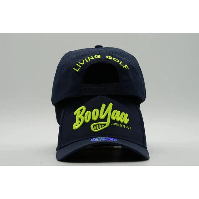 BooYaa Golf Cap | NAVY NEON - Golf Society