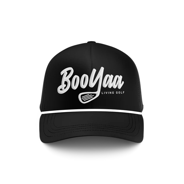 BooYaa Golf Cap | BLACK CLASSIC - Golf Society