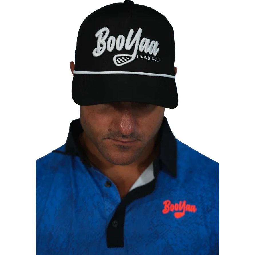 BooYaa Golf Cap | BLACK CLASSIC - Golf Society