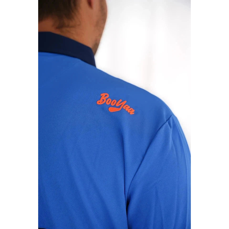CAPTAINS BLUE - XI Premium Golf Shirt - Golf Society
