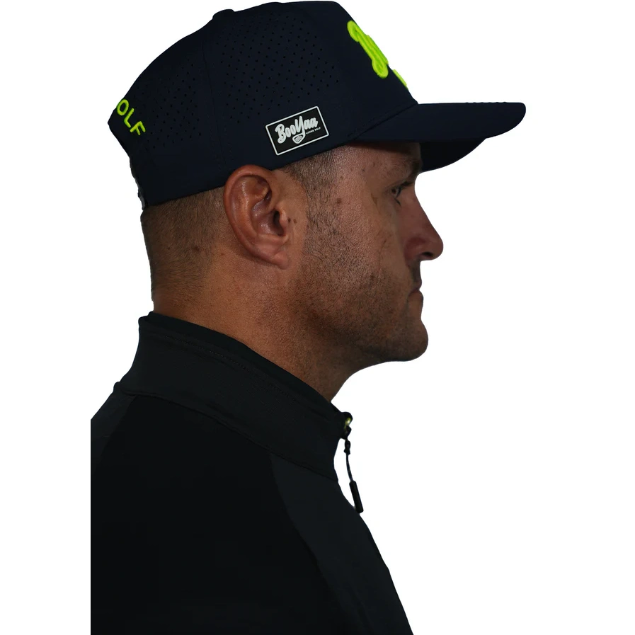 BooYaa Golf Cap | NAVY NEON - Golf Society