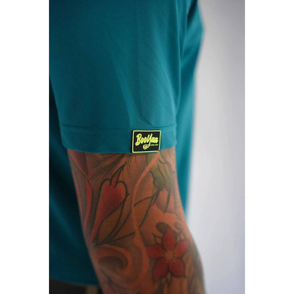 GRANDEUR GREEN | XI Premium Collection BooYaa Polo - Golf Society