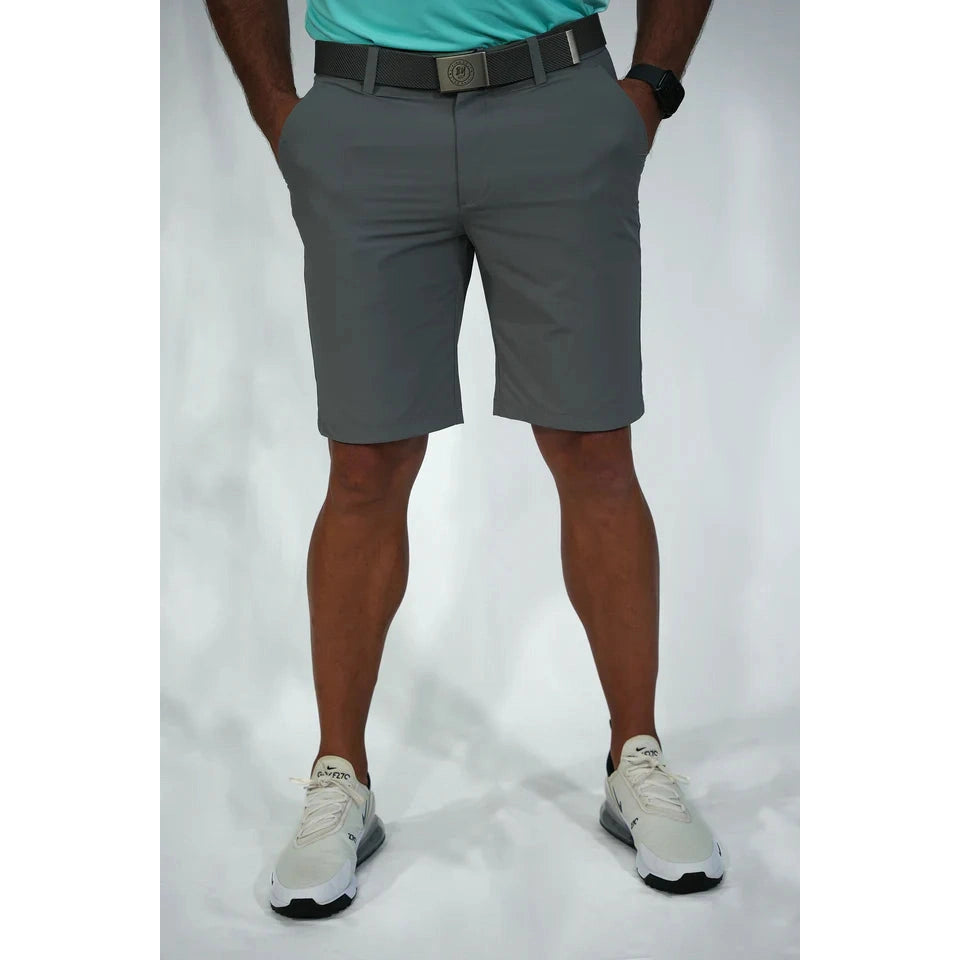 BooYaa Golf Shorts - Birdie Breather (Grey) - Golf Society