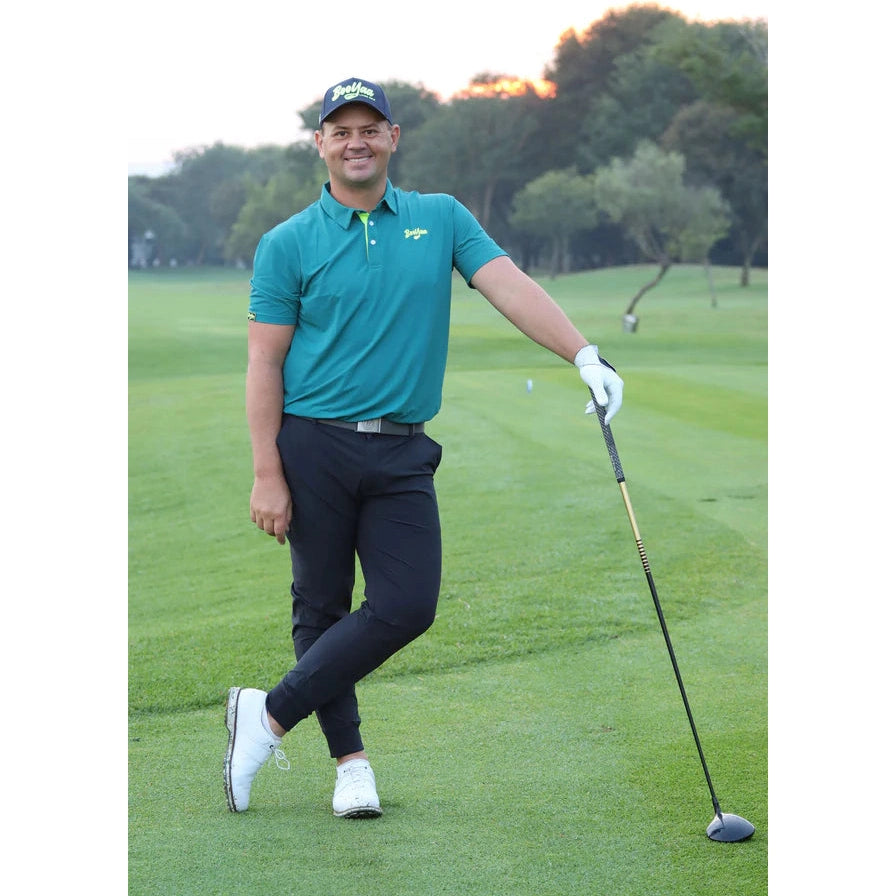 GRANDEUR GREEN | XI Premium Collection BooYaa Polo - Golf Society