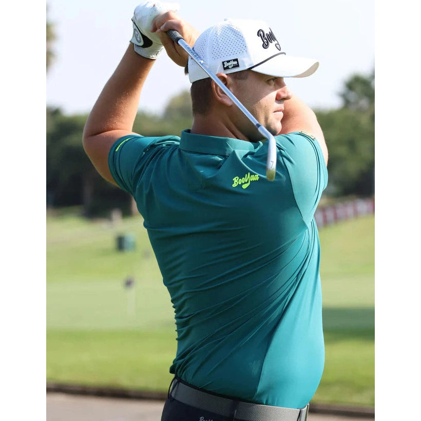 GRANDEUR GREEN | XI Premium Collection BooYaa Polo - Golf Society