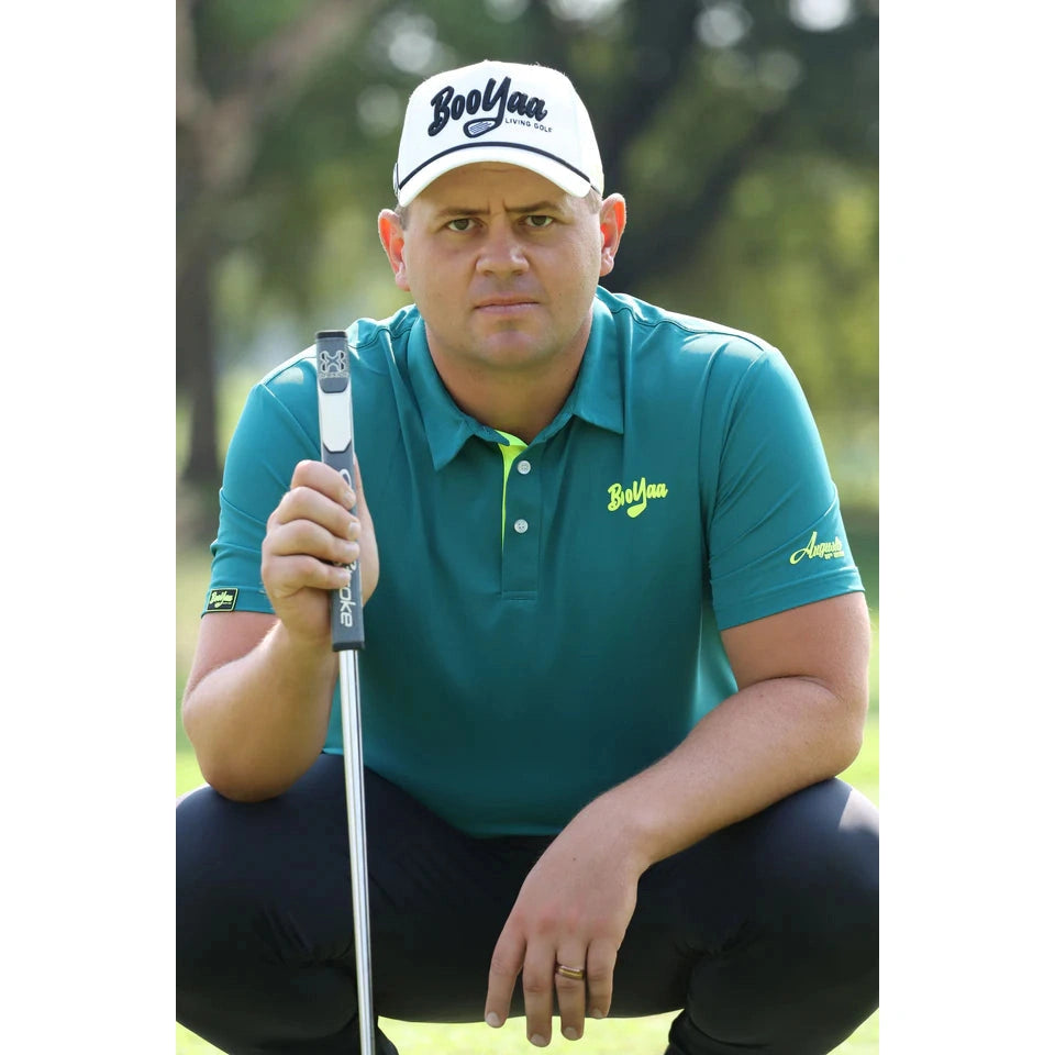 GRANDEUR GREEN | XI Premium Collection BooYaa Polo - Golf Society