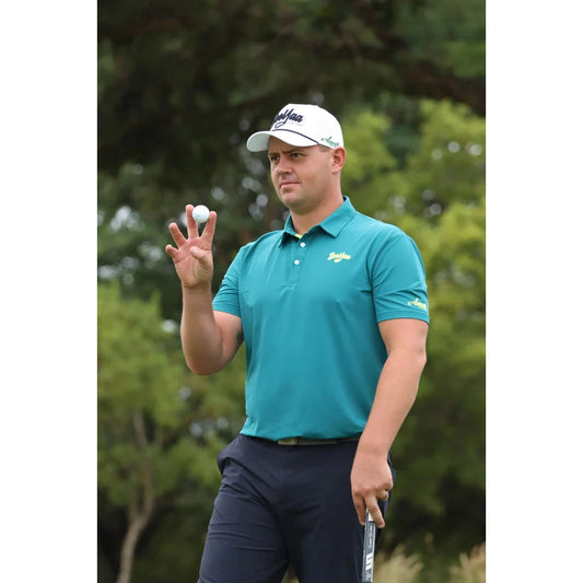 GRANDEUR GREEN | XI Premium Collection BooYaa Polo - Golf Society