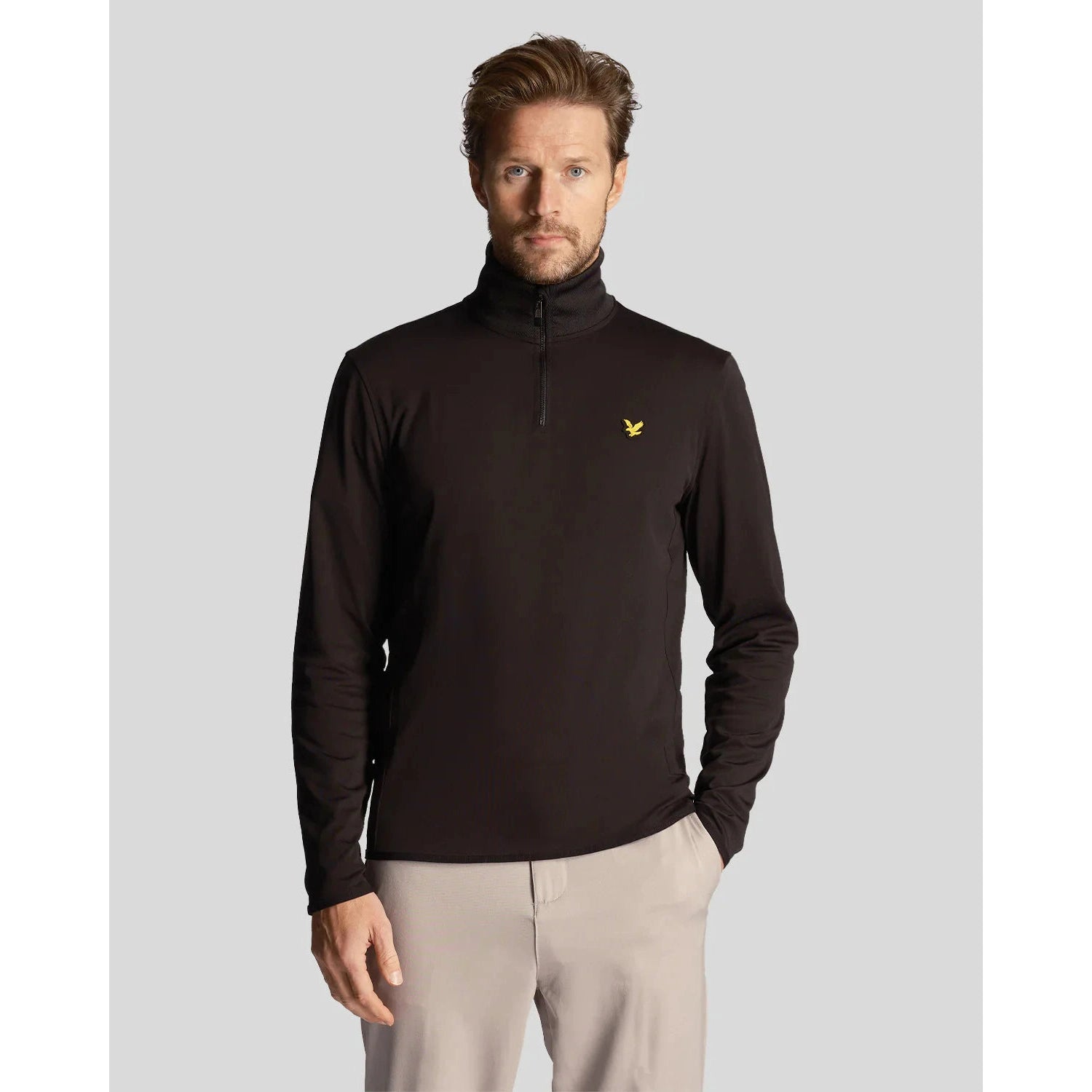 Lyle & Scott Golf Technical 1/4 Zip Midlayer - Golf Society