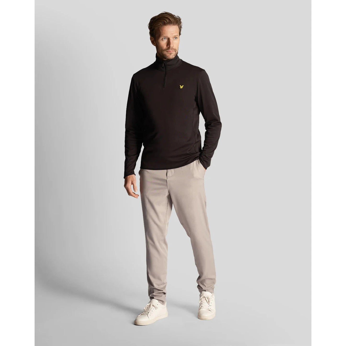 Lyle & Scott Golf Technical 1/4 Zip Midlayer - Golf Society
