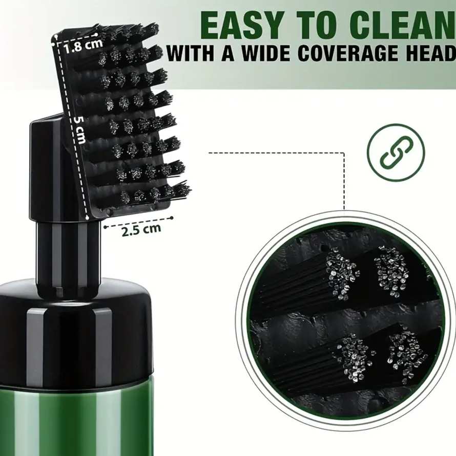 Golf Club Cleaning Brush - Portable, Spray Water Brush for Easy and Effective Cleaning - Golf Society