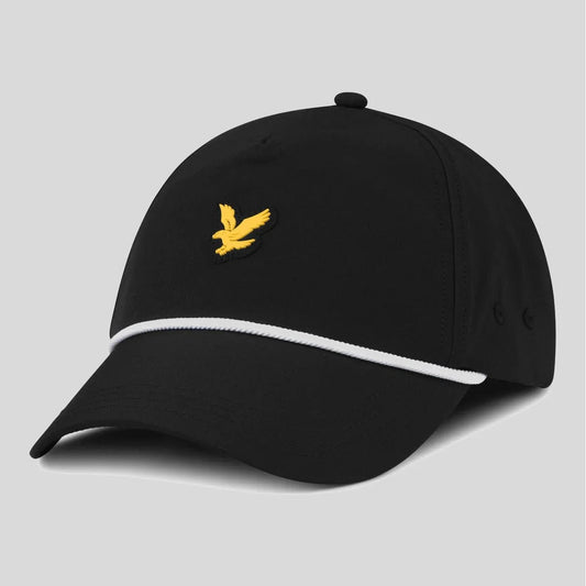 LYLE & SCOTT - THE STYLISH STATEMENT GOLF CAP - BLACK - Golf Society