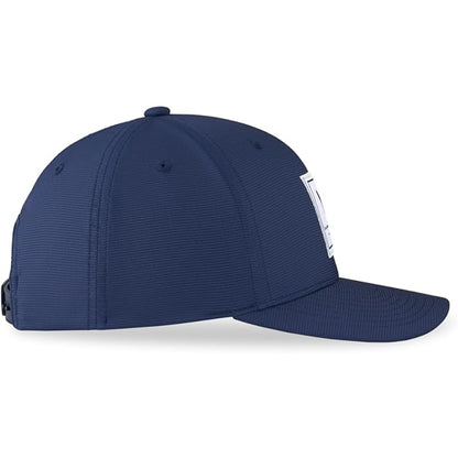 Callaway Rutherford Collection Headwear - FLEXFIT Snapback with moisture-wicking fabric and logo patch.