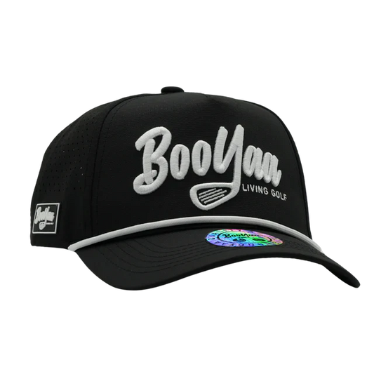 BooYaa Golf Cap | BLACK CLASSIC - Golf Society