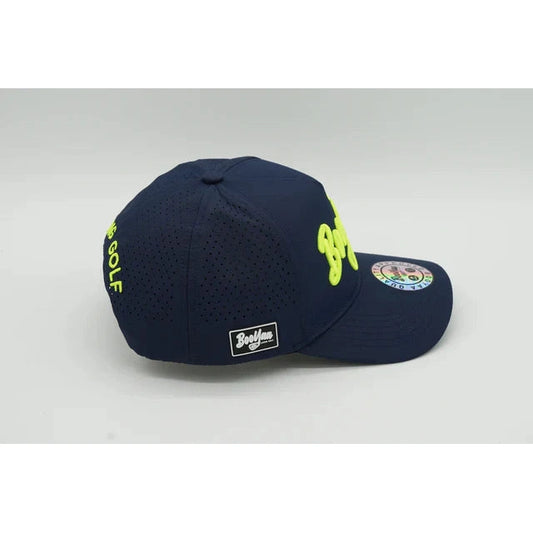 BooYaa Golf Cap | NAVY NEON - Golf Society