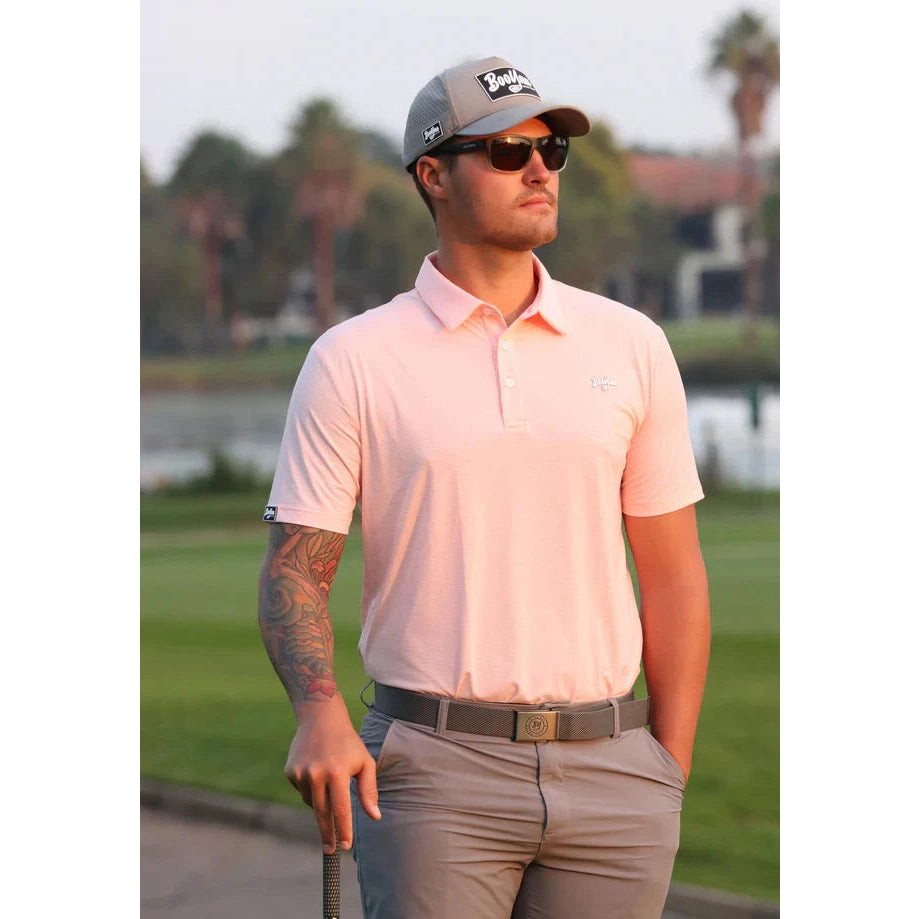PEACH FUZZ | Vintage Collection BooYaa Polo - Golf Society