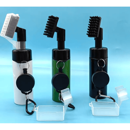 Golf Club Cleaning Brush - Portable, Spray Water Brush for Easy and Effective Cleaning - Golf Society